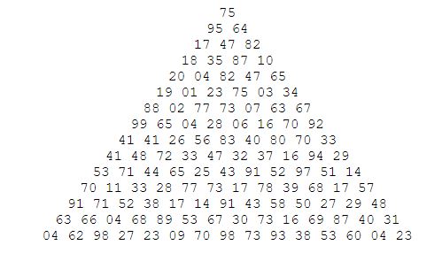 maximum sum path